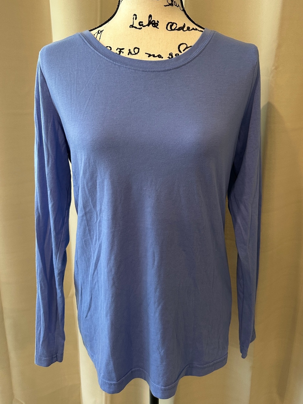 Healing Hands under scrub Long-Sleeve Crewneck Top - periwinkle blue size L